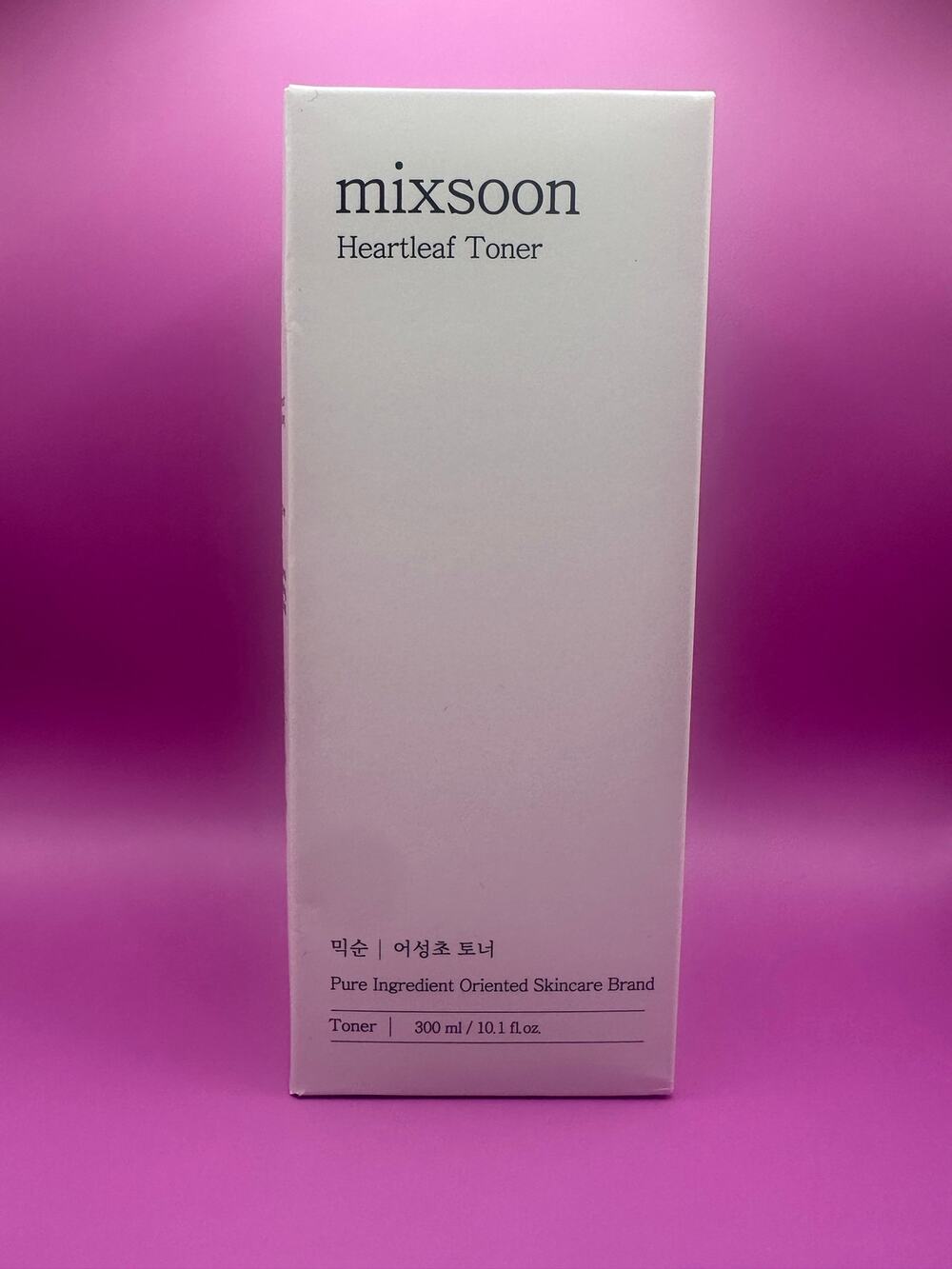 Mixsoon Heartleaf Toner New in Box 300 ml 10.1 fl oz NIB